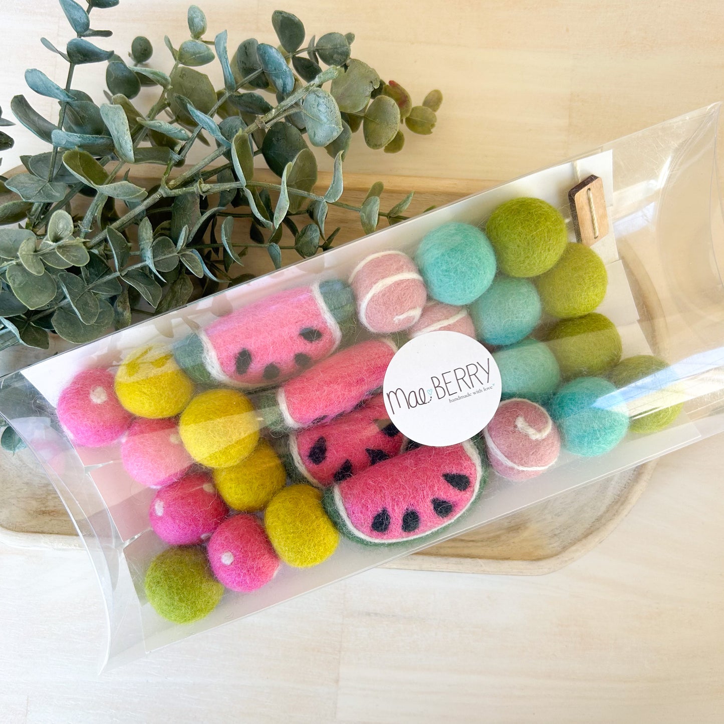 Watermelon Wiggle Garland