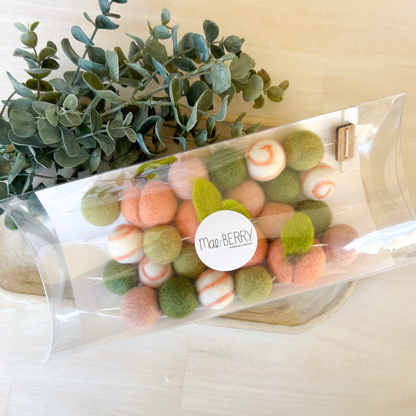 Peachy Keen # 2 Garland