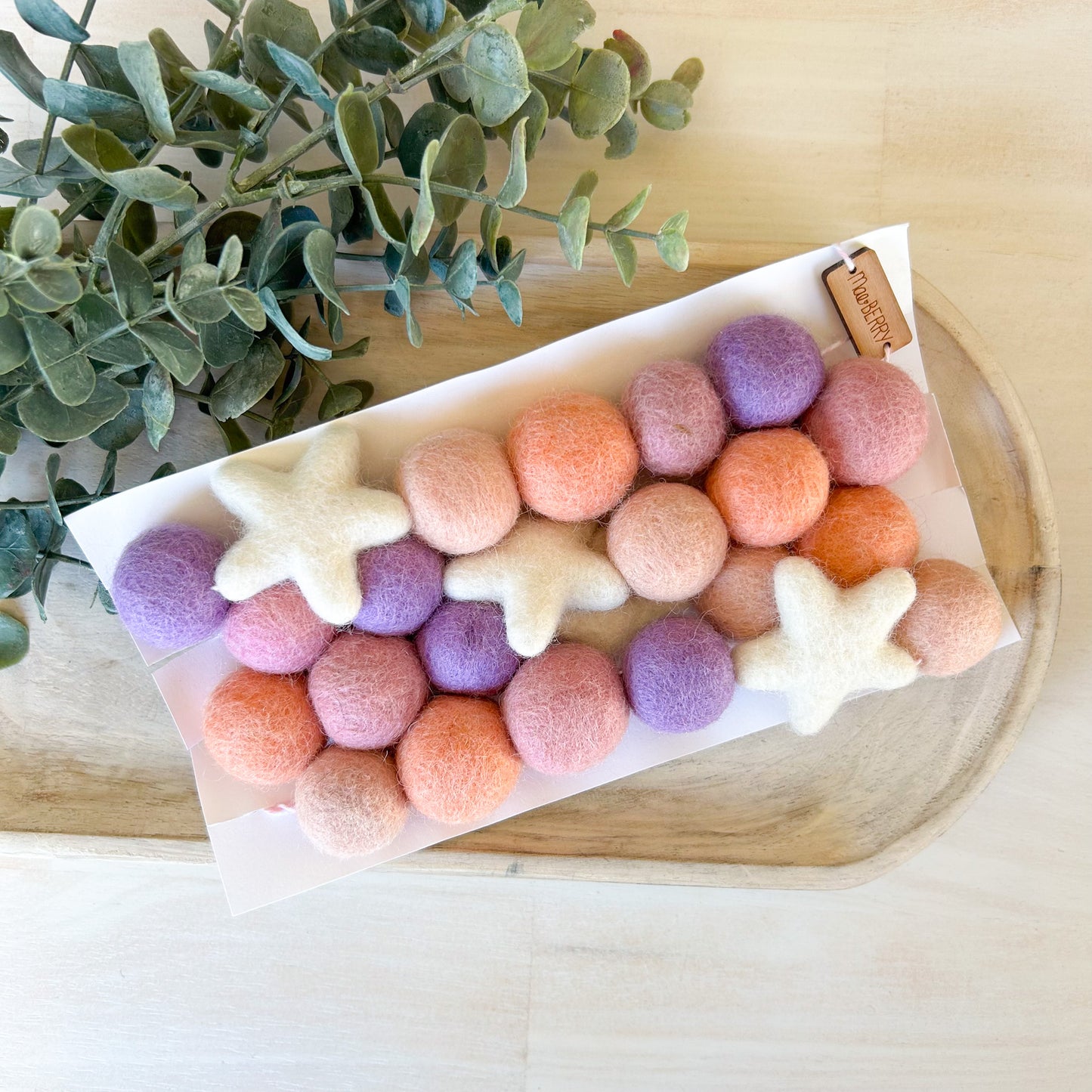 Pastel Stars Garland