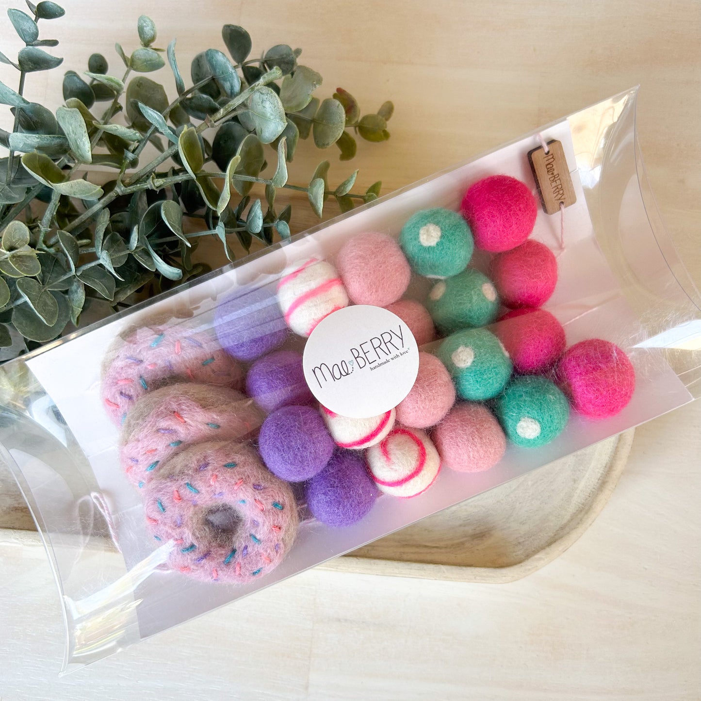 Pink Donuts Garland
