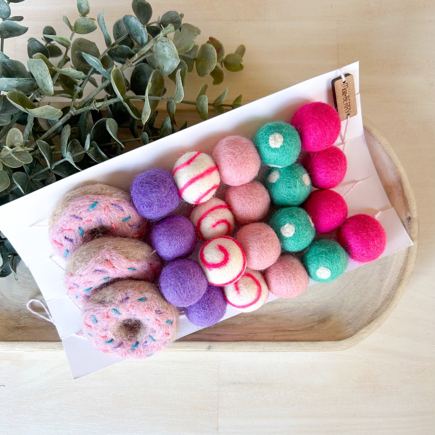 Pink Donuts Garland