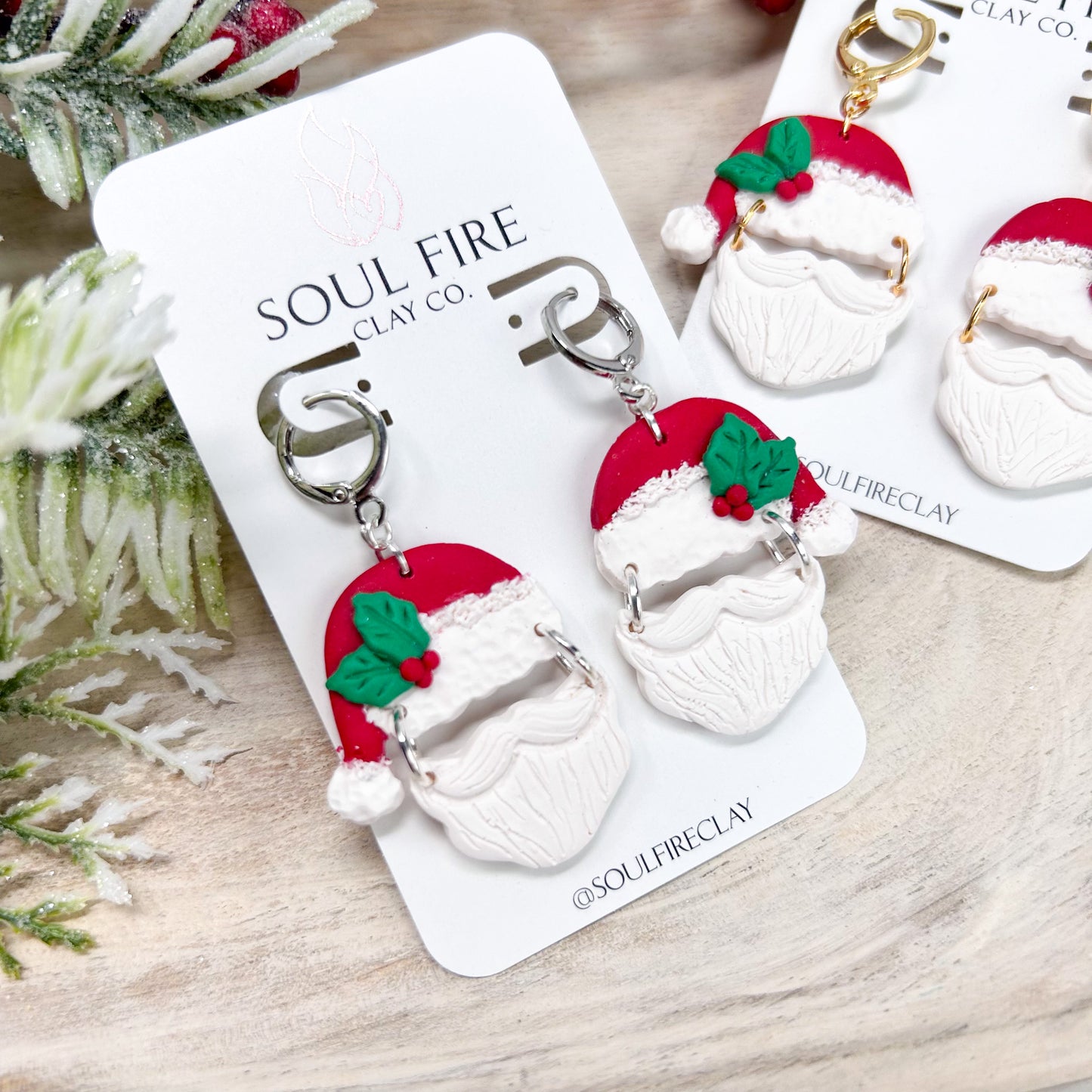 Santa Statement Earrings