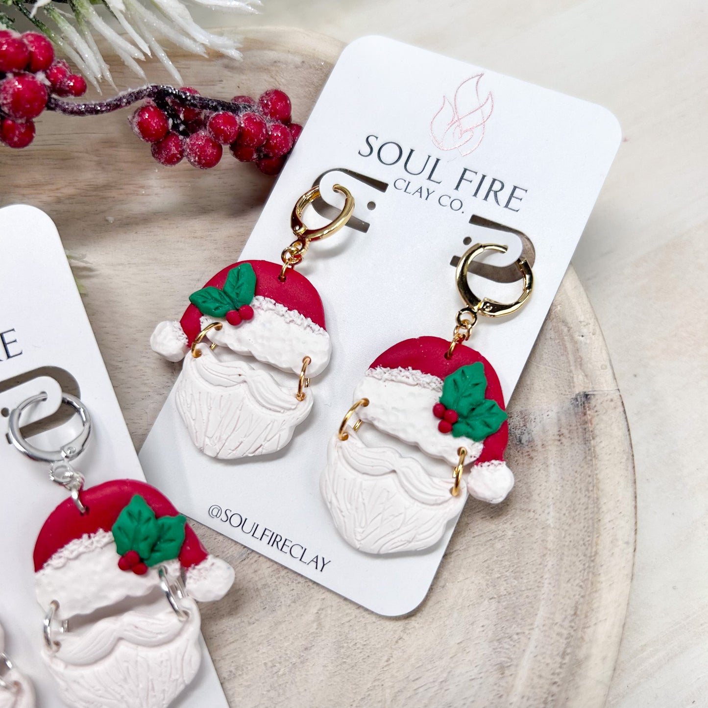 Santa Statement Earrings