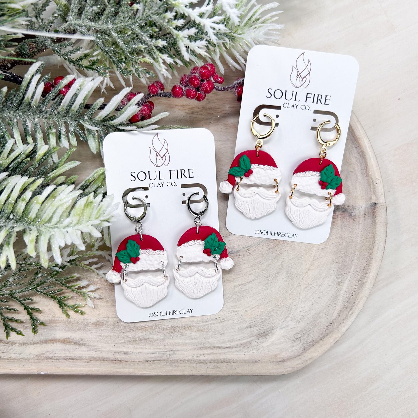 Santa Statement Earrings