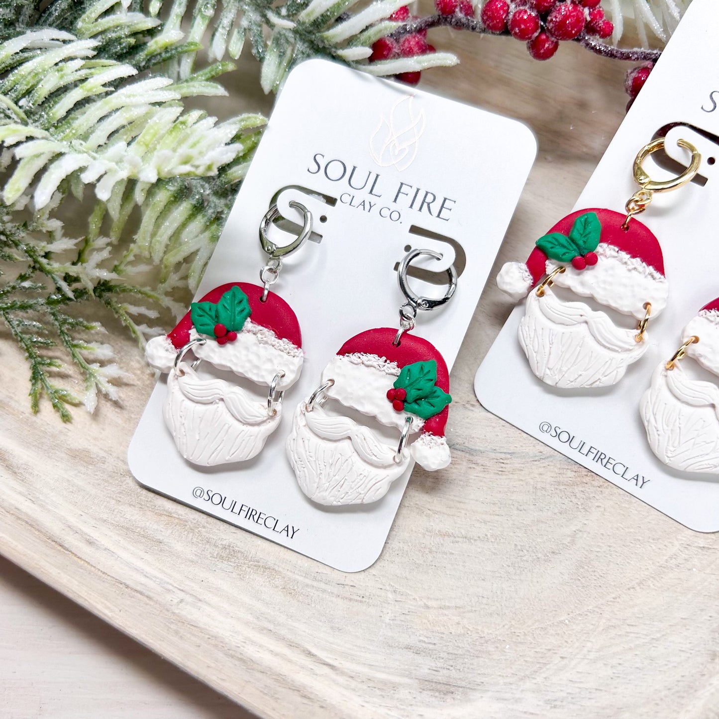 Santa Statement Earrings