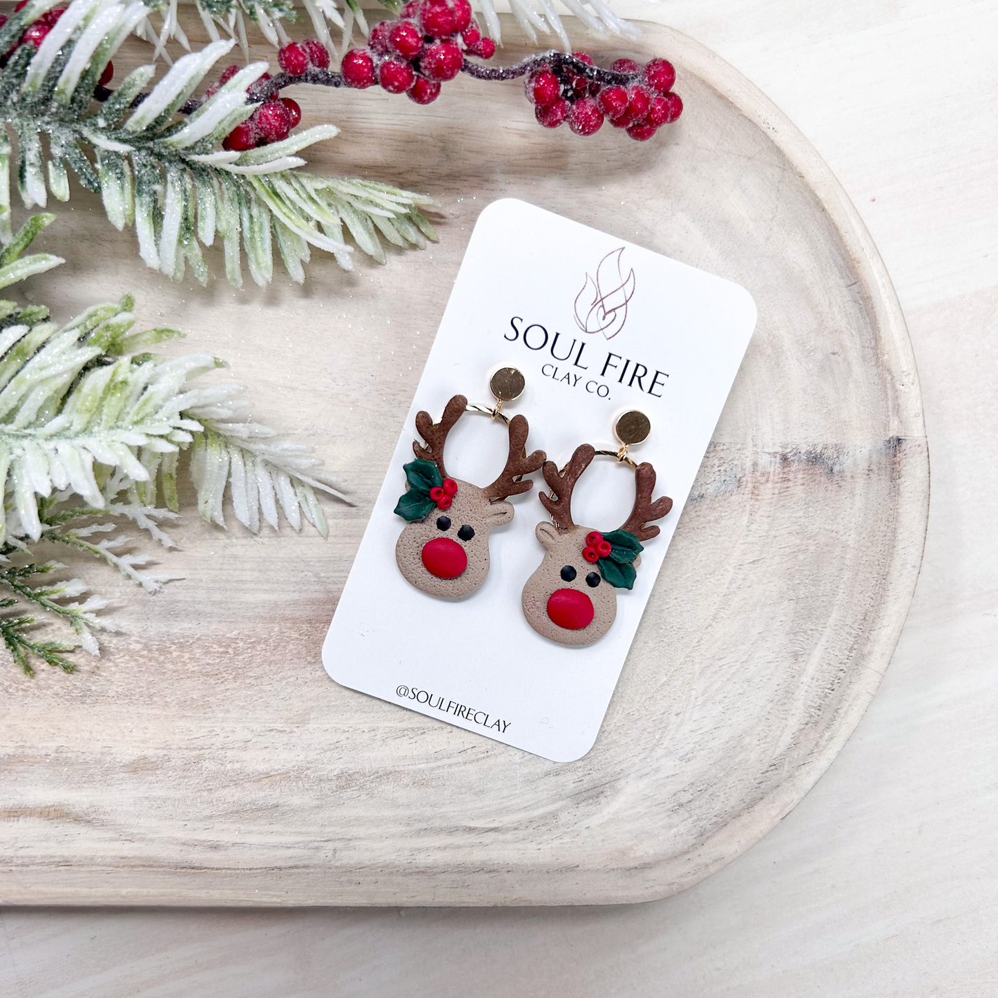 Rudolph Statement Earrings