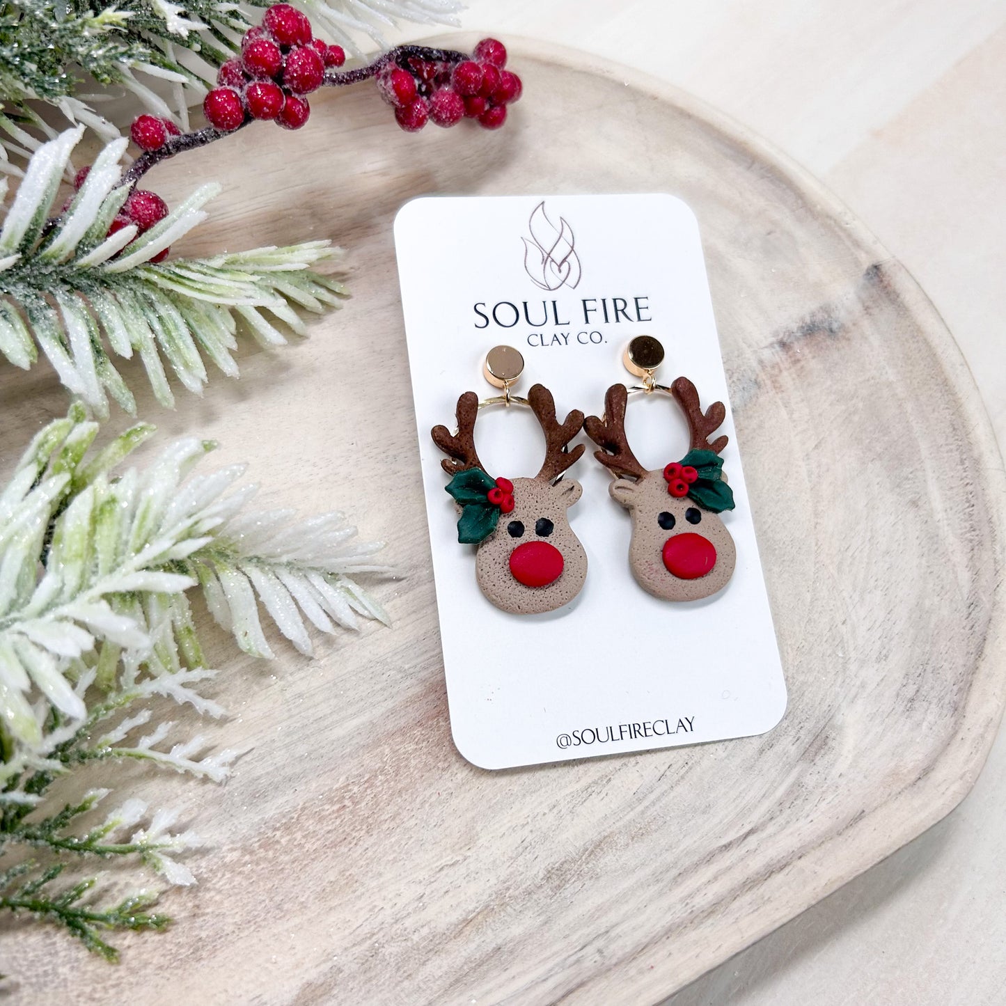 Rudolph Statement Earrings