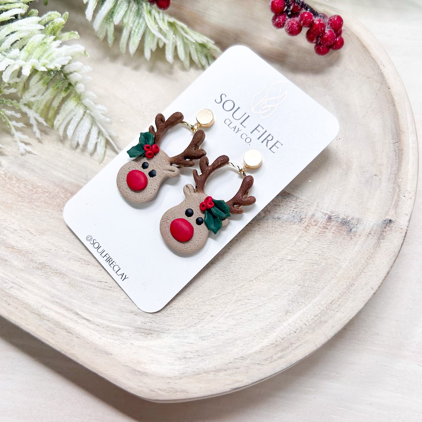 Rudolph Statement Earrings