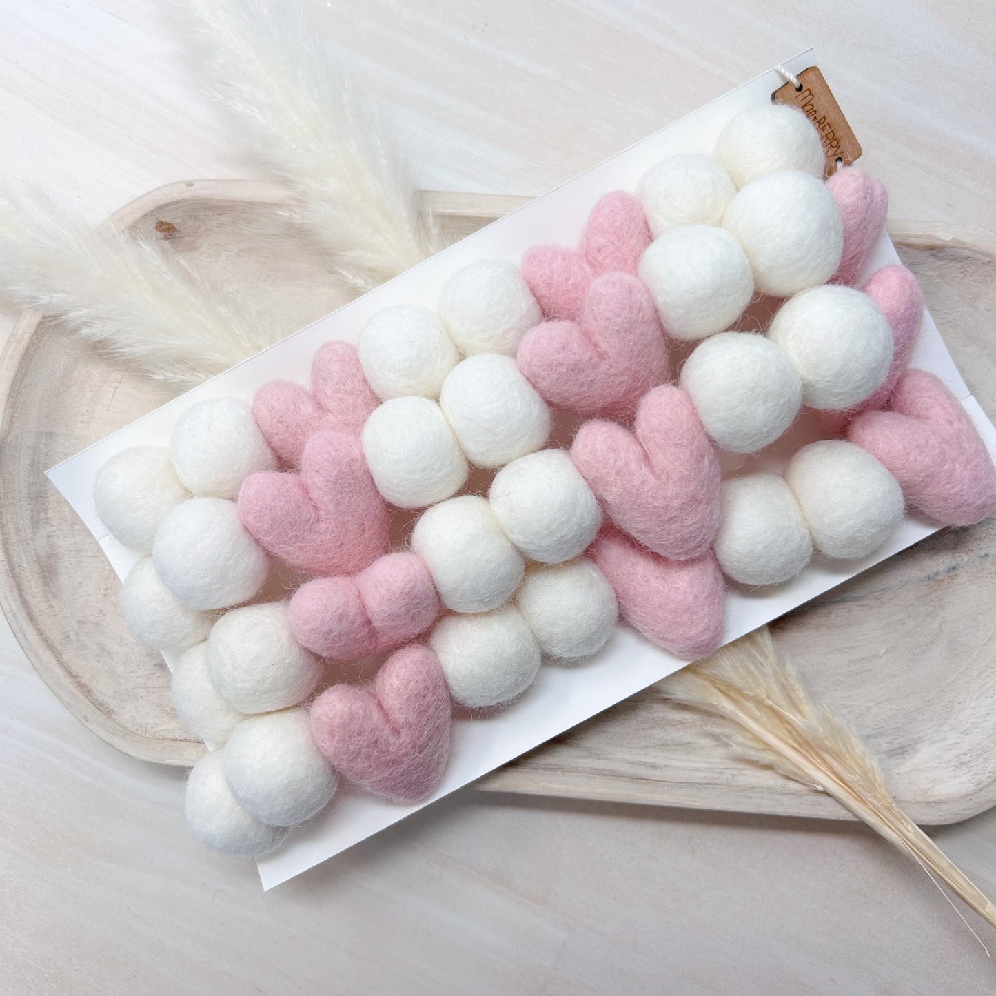 Sweet Heart Felt Garland