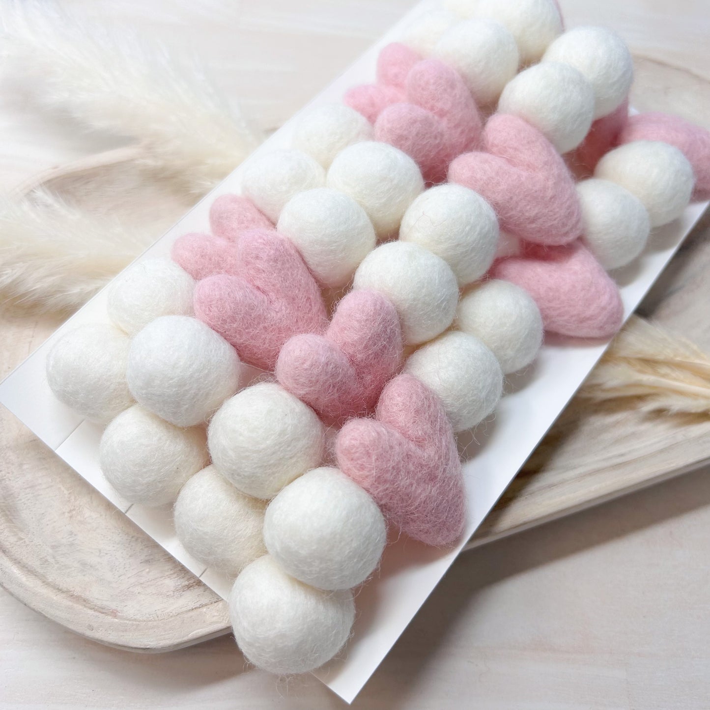 Sweet Heart Felt Garland
