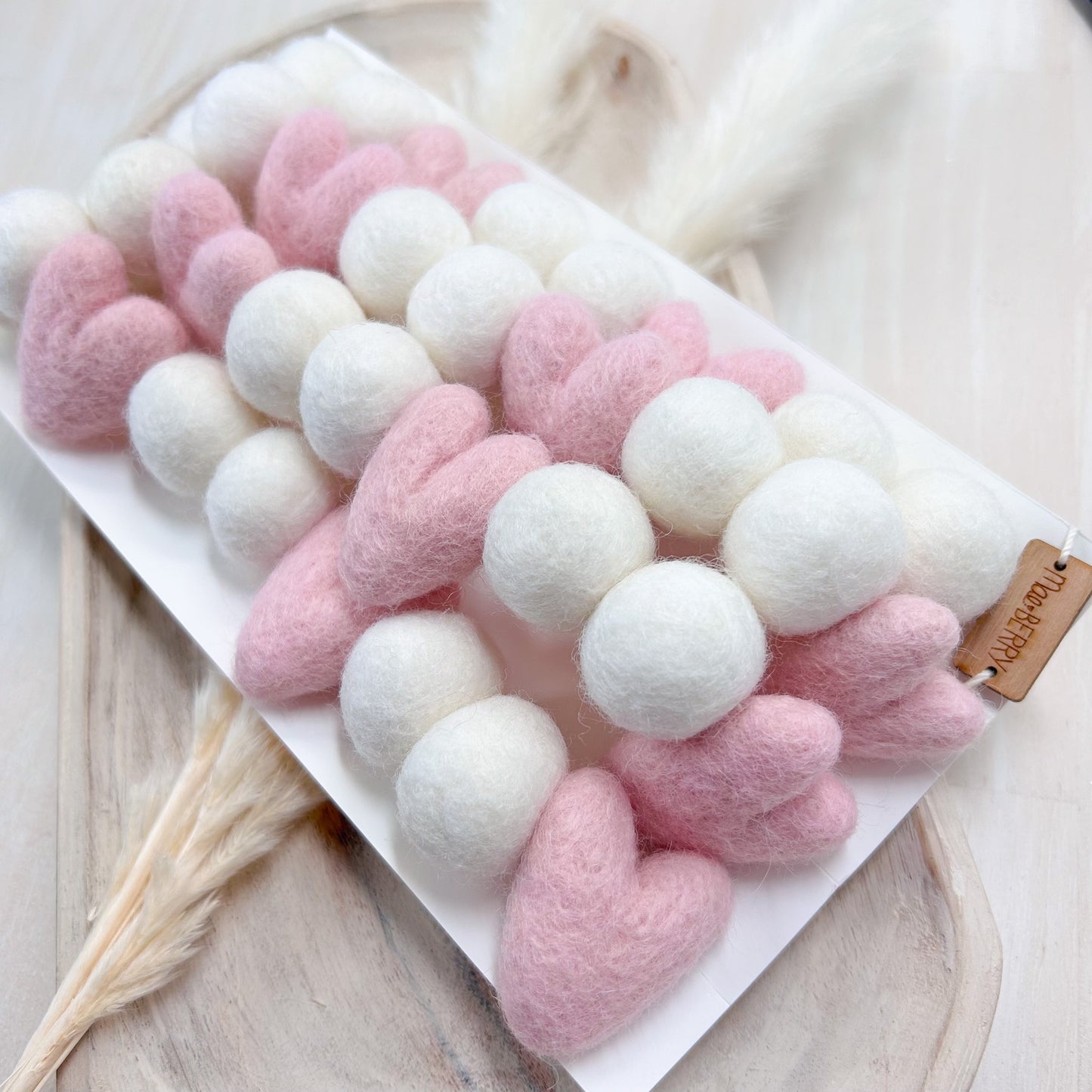 Sweet Heart Felt Garland