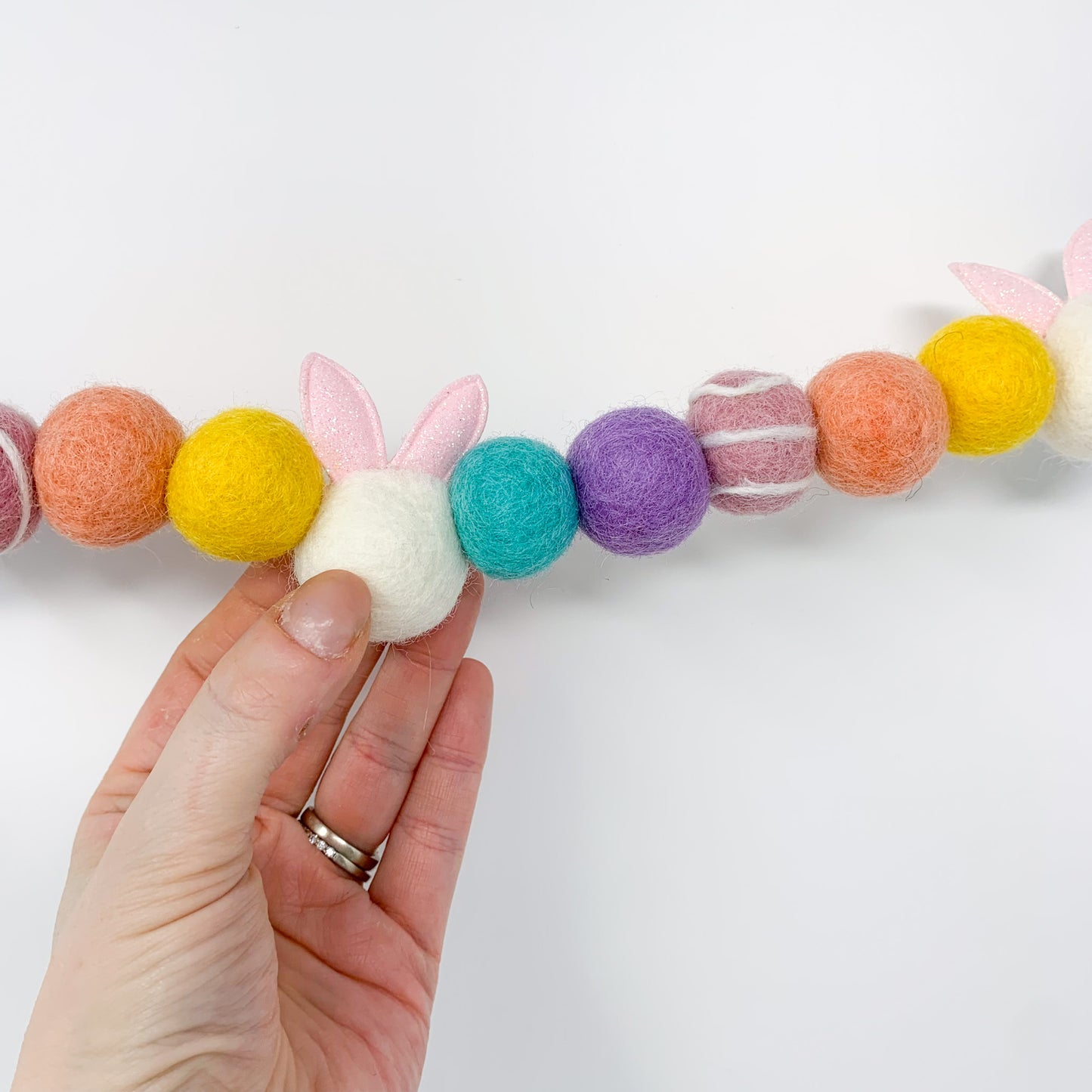 Bunny Ears Felt Garland