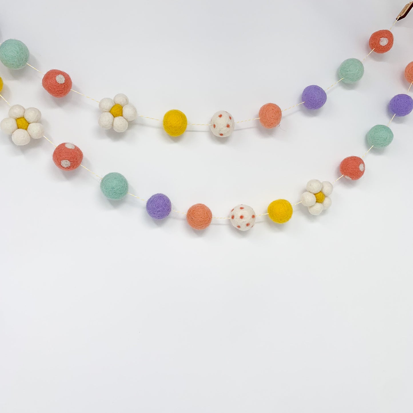 Wild Flowers Felt Garland