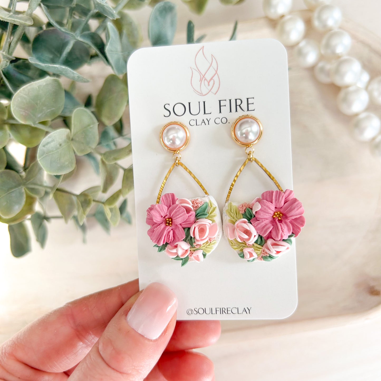Spring Garden Statement Earrings