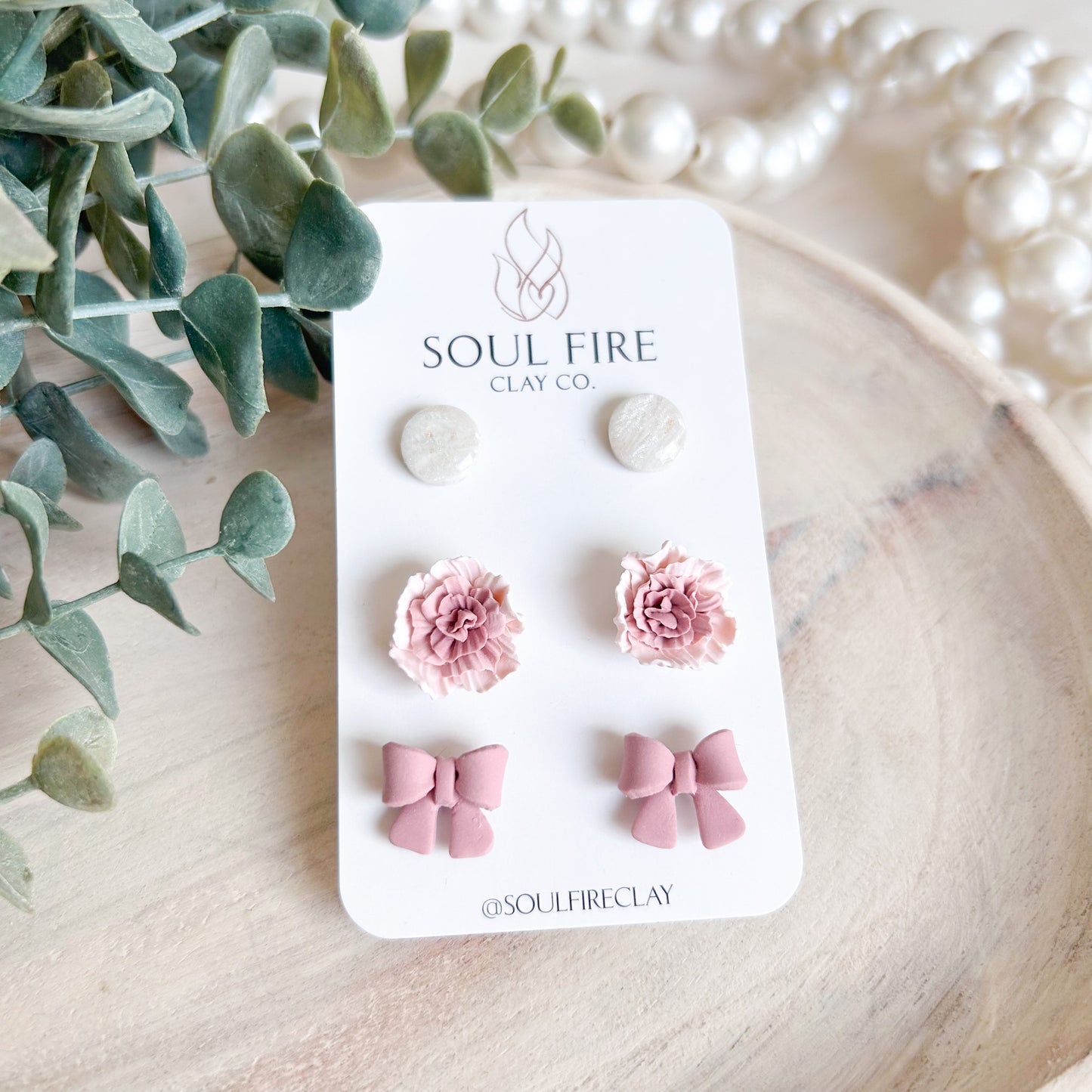 Stud Trio - Build your own set - Bridgerton Collection - READ ITEM DESCRIPTION