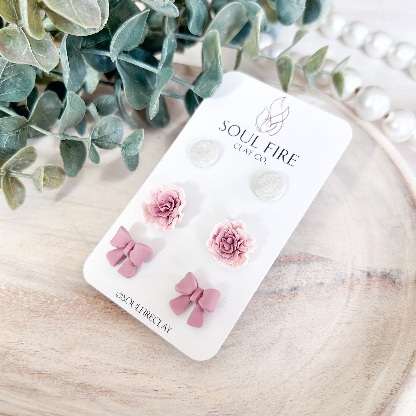 Stud Trio - Build your own set - Bridgerton Collection - READ ITEM DESCRIPTION