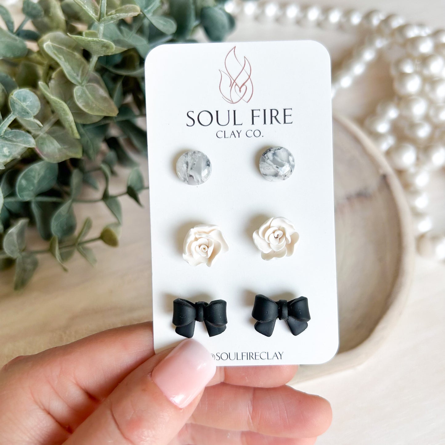 Stud Trio - Build your own set - Bridgerton Collection - READ ITEM DESCRIPTION