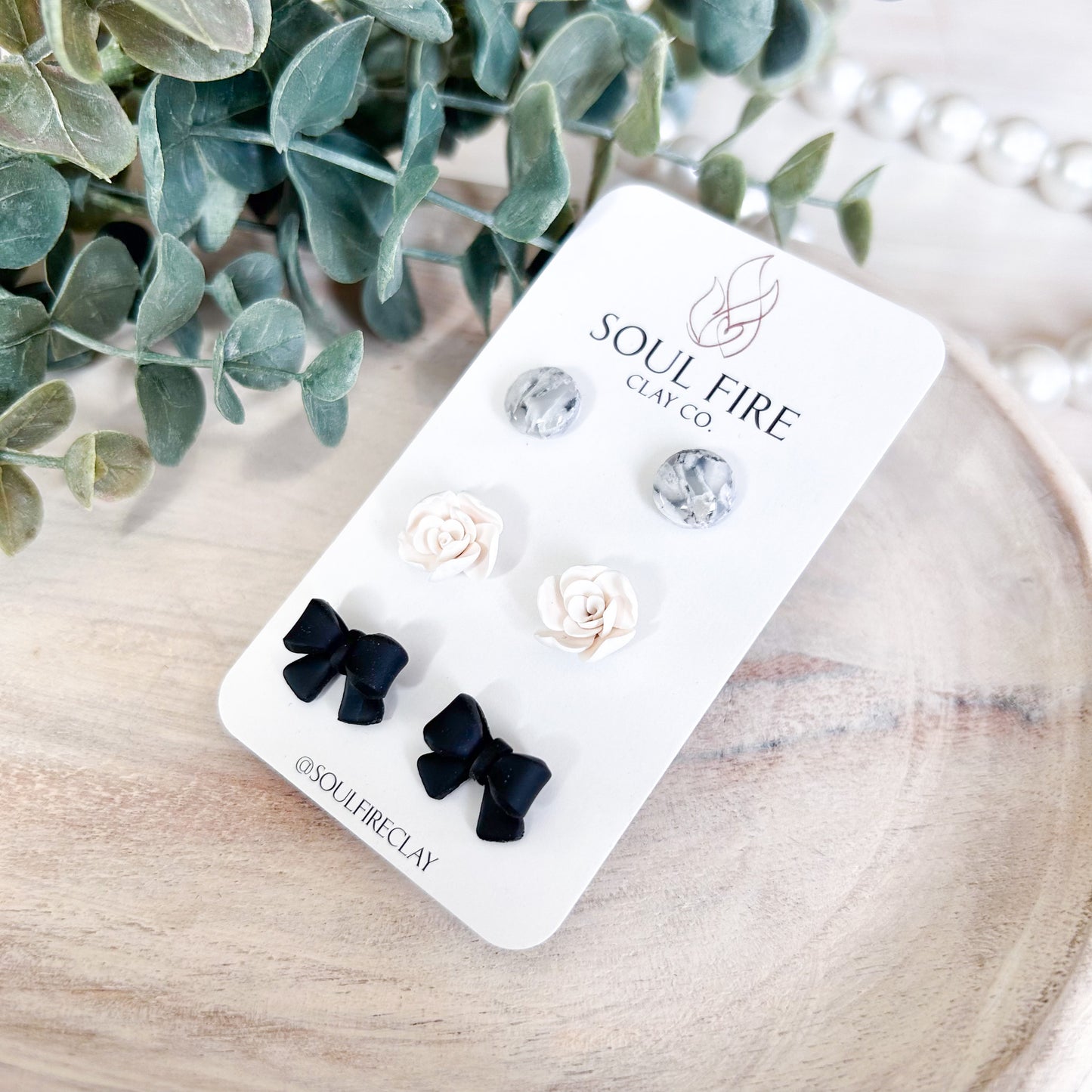 Stud Trio - Build your own set - Bridgerton Collection - READ ITEM DESCRIPTION