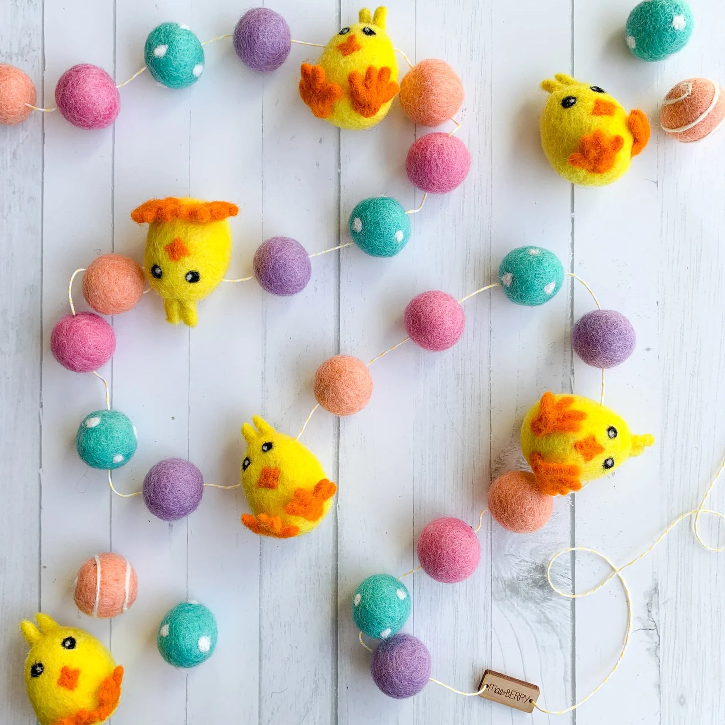 Easter Chick Garland
