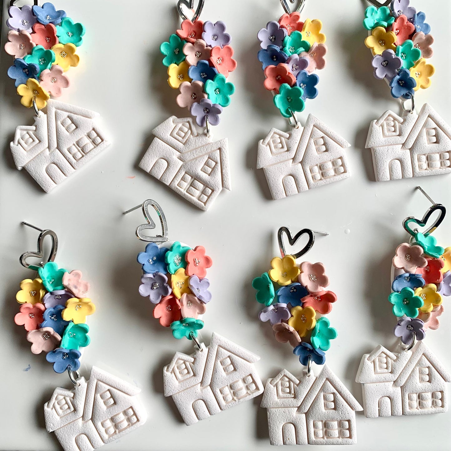 Up House Floral Dangles