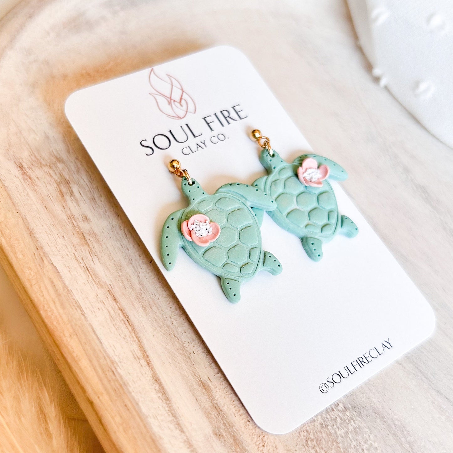 Turtle Statement Earrings