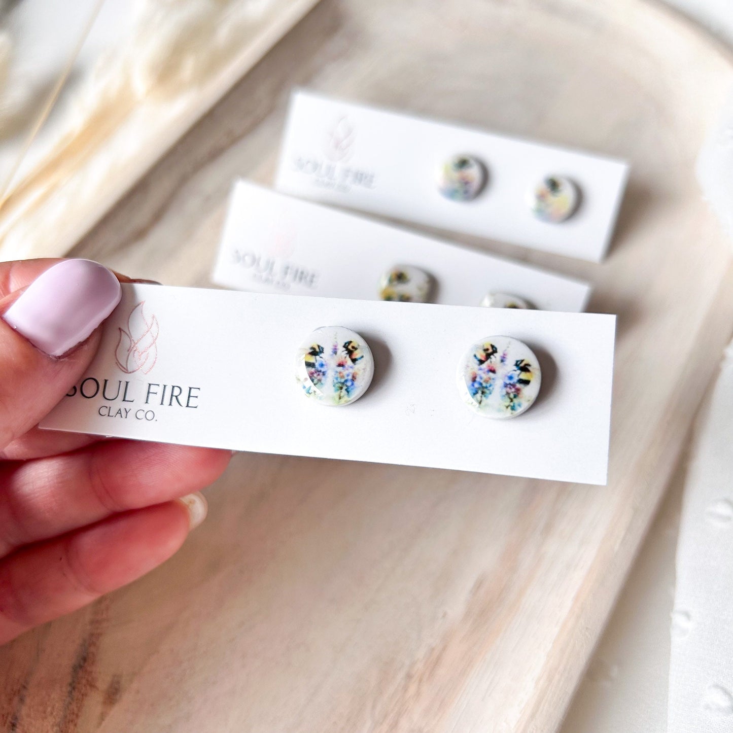 Bee Stud Earrings