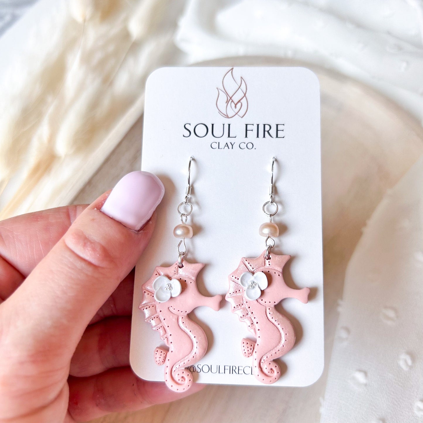 Seahorse Statement Earrings