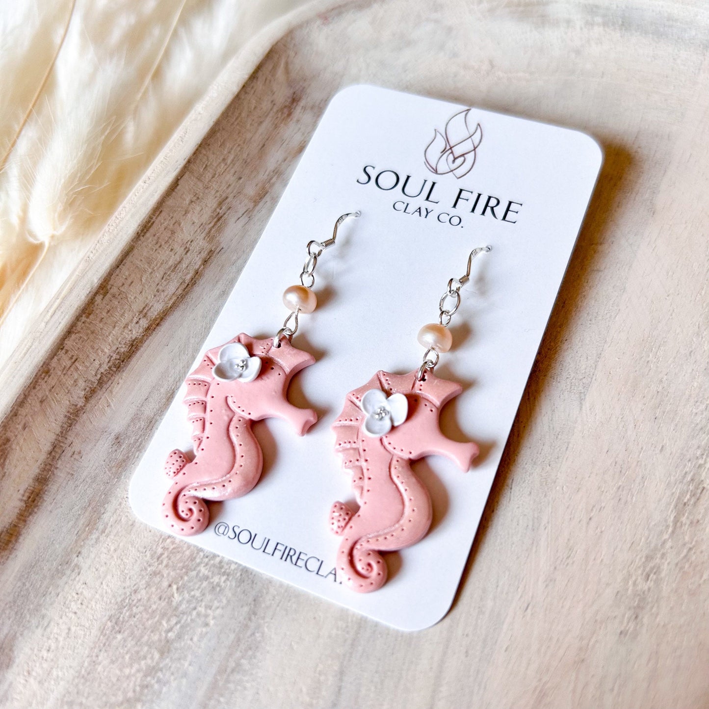 Seahorse Statement Earrings