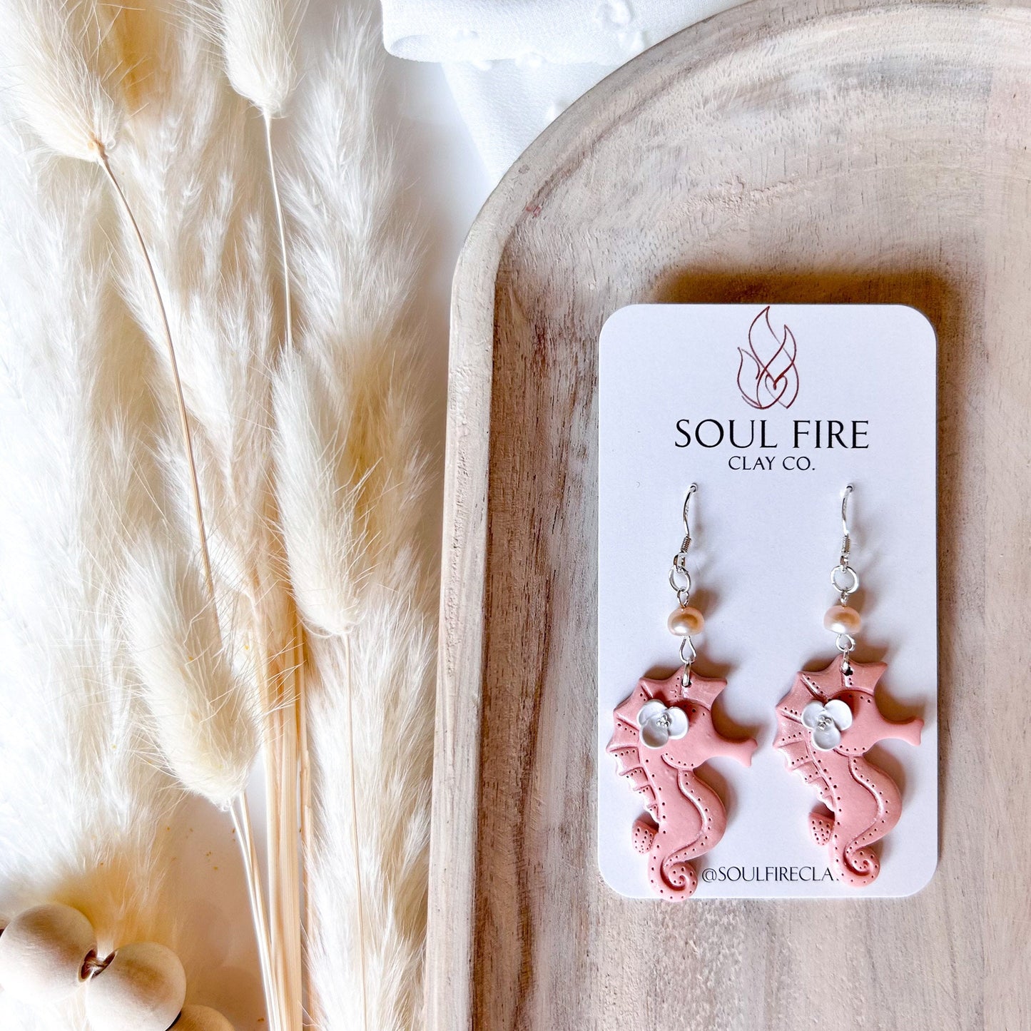 Seahorse Statement Earrings
