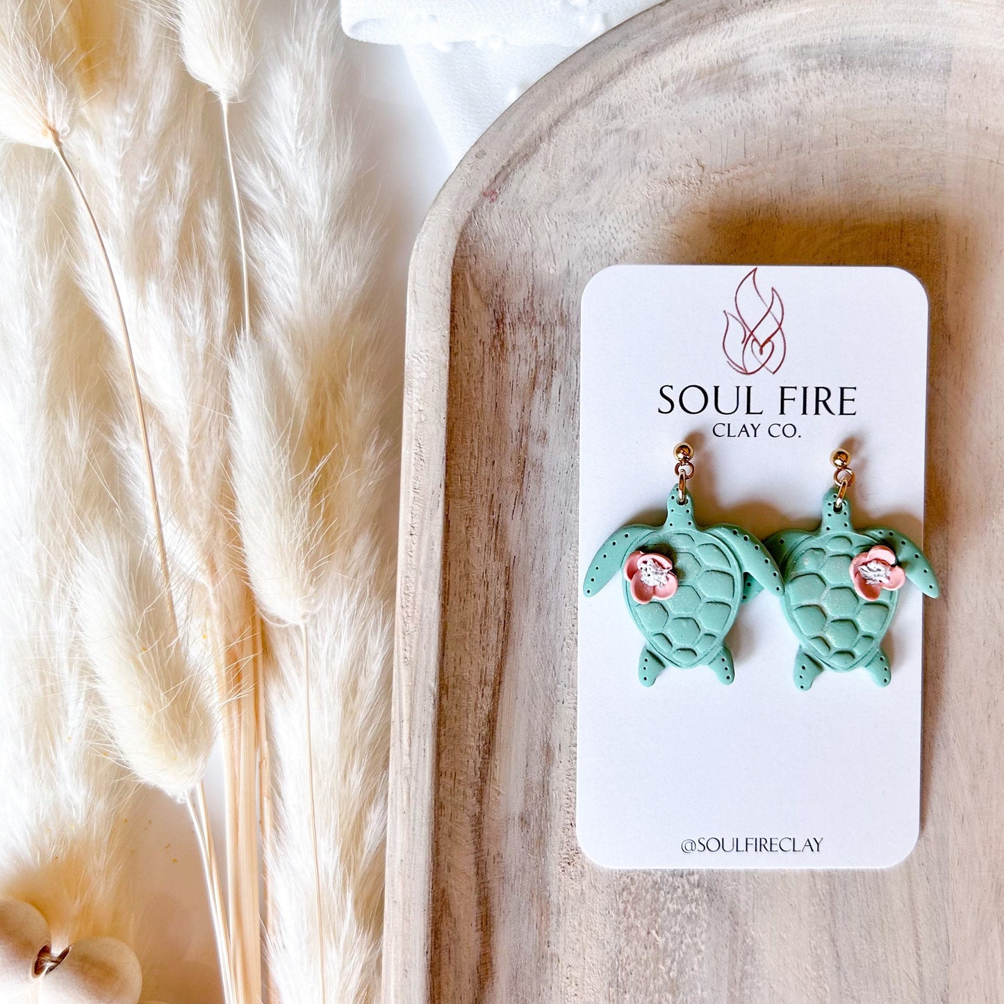 Turtle Statement Earrings