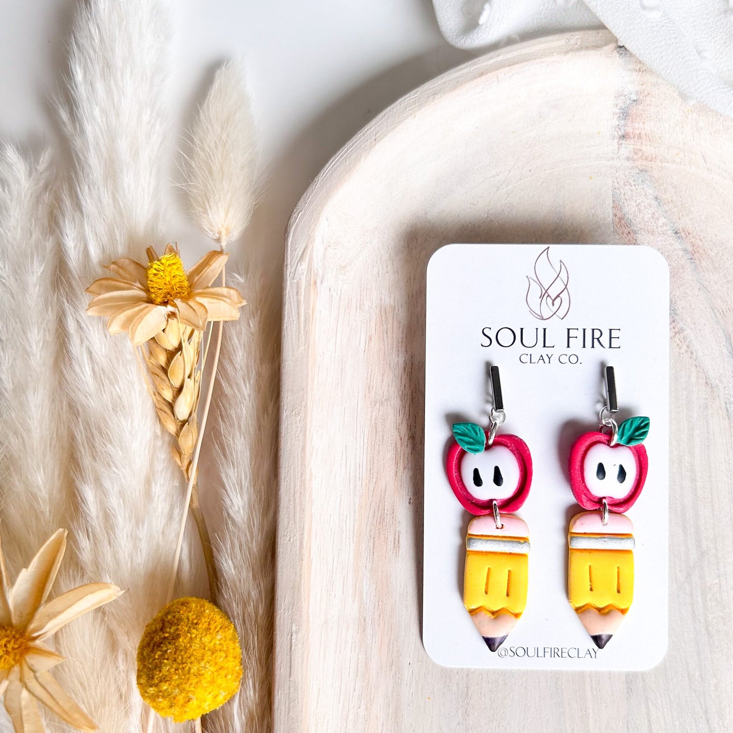 Apple Pencil statement Earrings