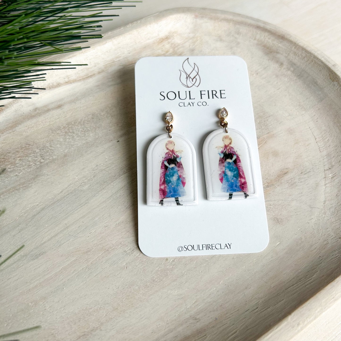 Anna - Christmas Statement Earrings