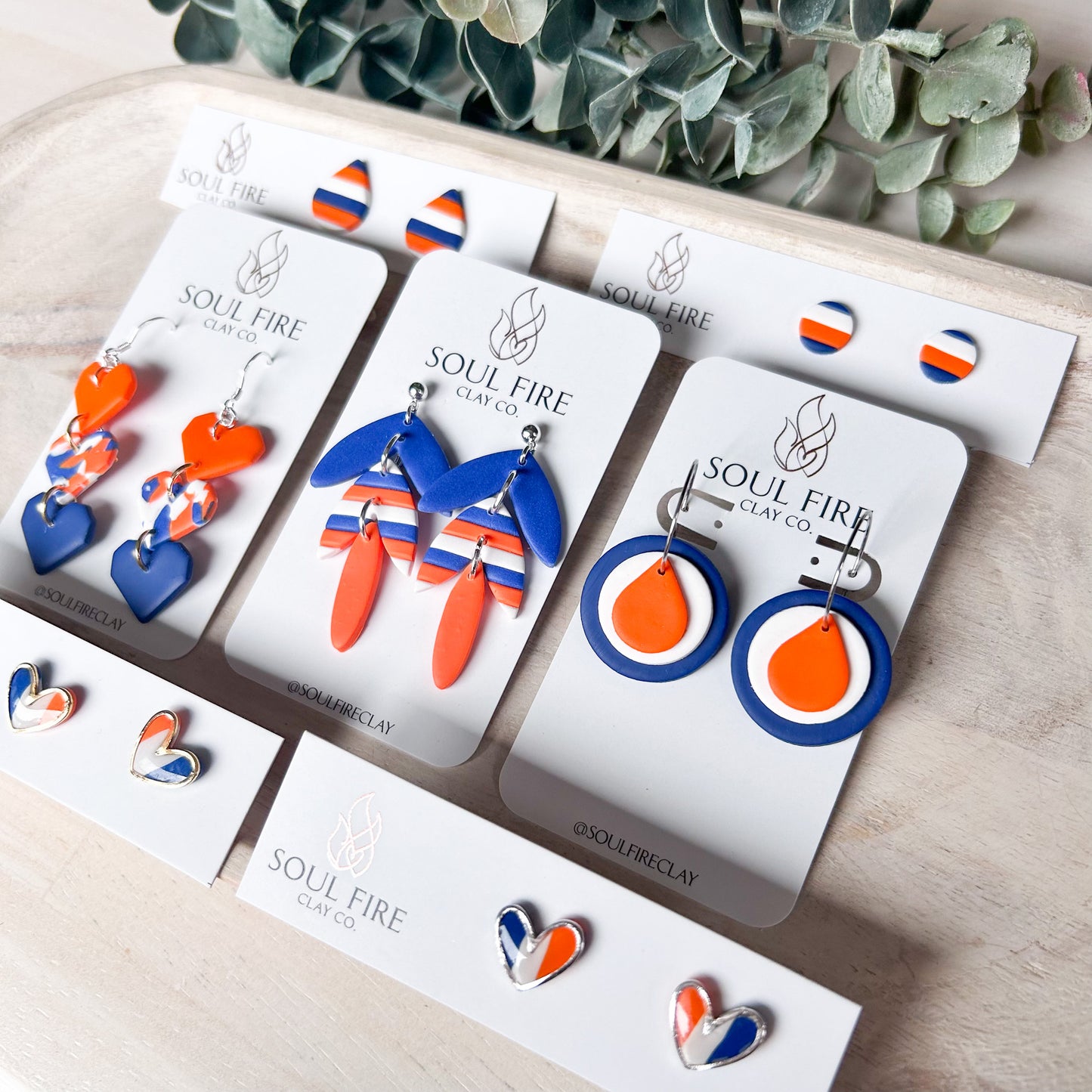 Edmonton Oilers - oil drop - Statement Earrings