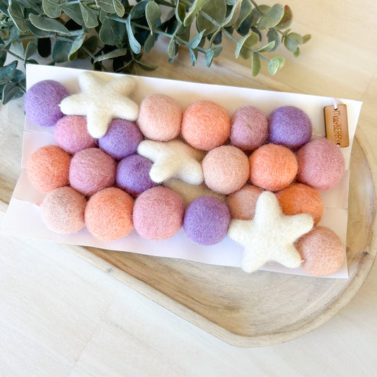 Pastel Stars Garland