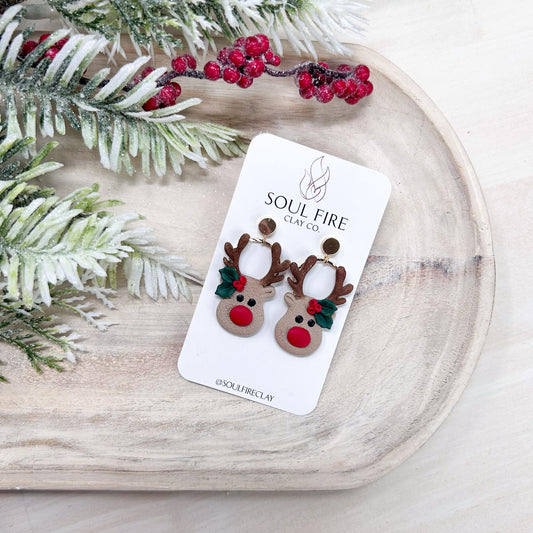 Rudolph Statement Earrings