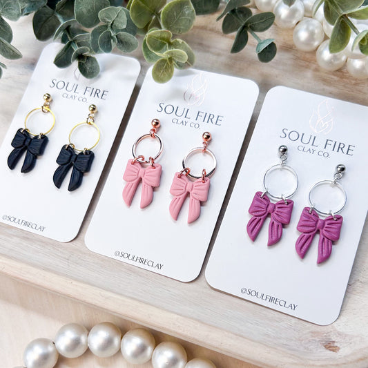 Bow Statement Earrings