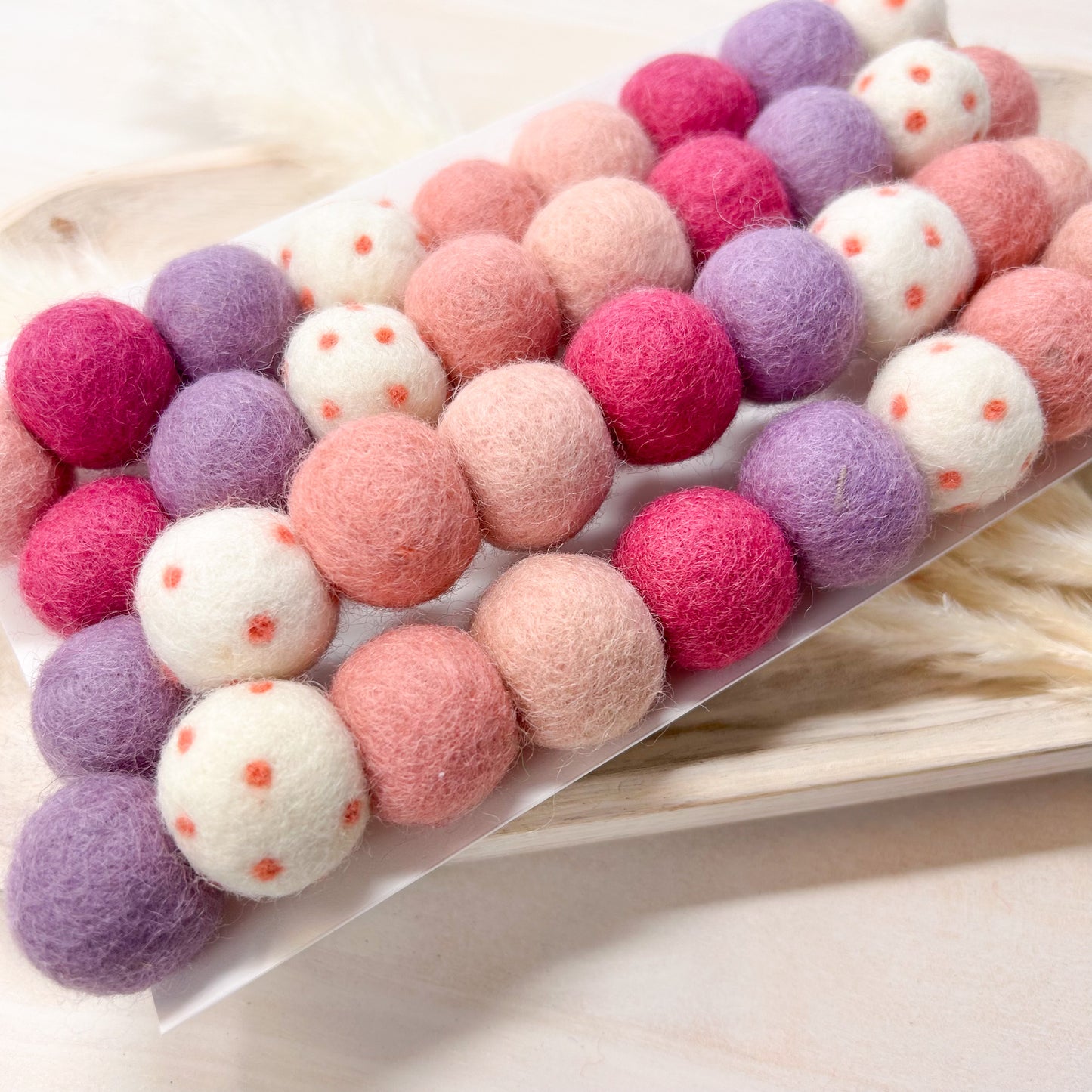 Sugar Plum Felt Garland