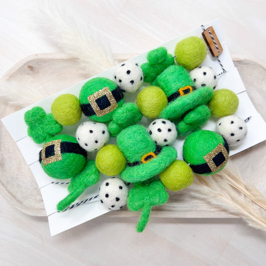 luck O' The Irish Felt Garland