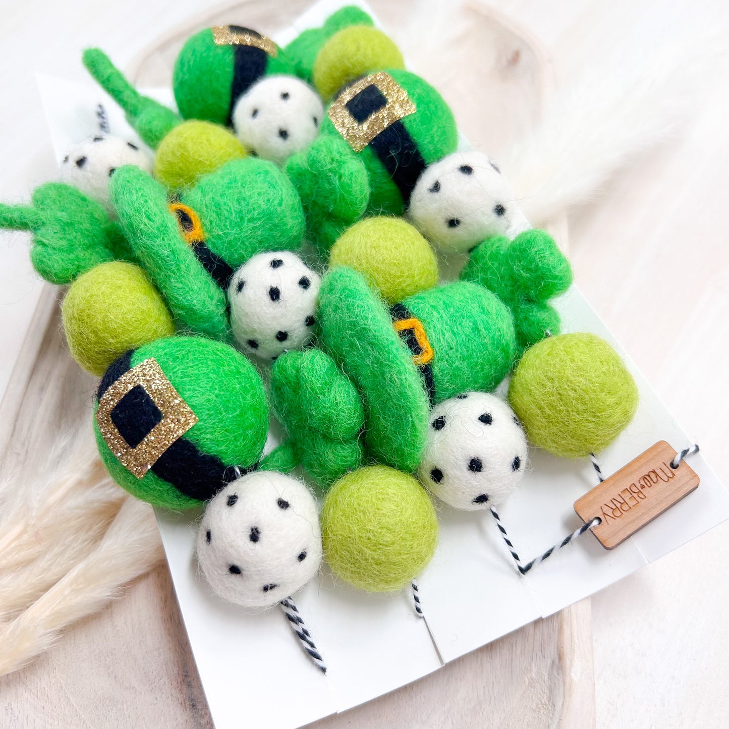 luck O' The Irish Felt Garland