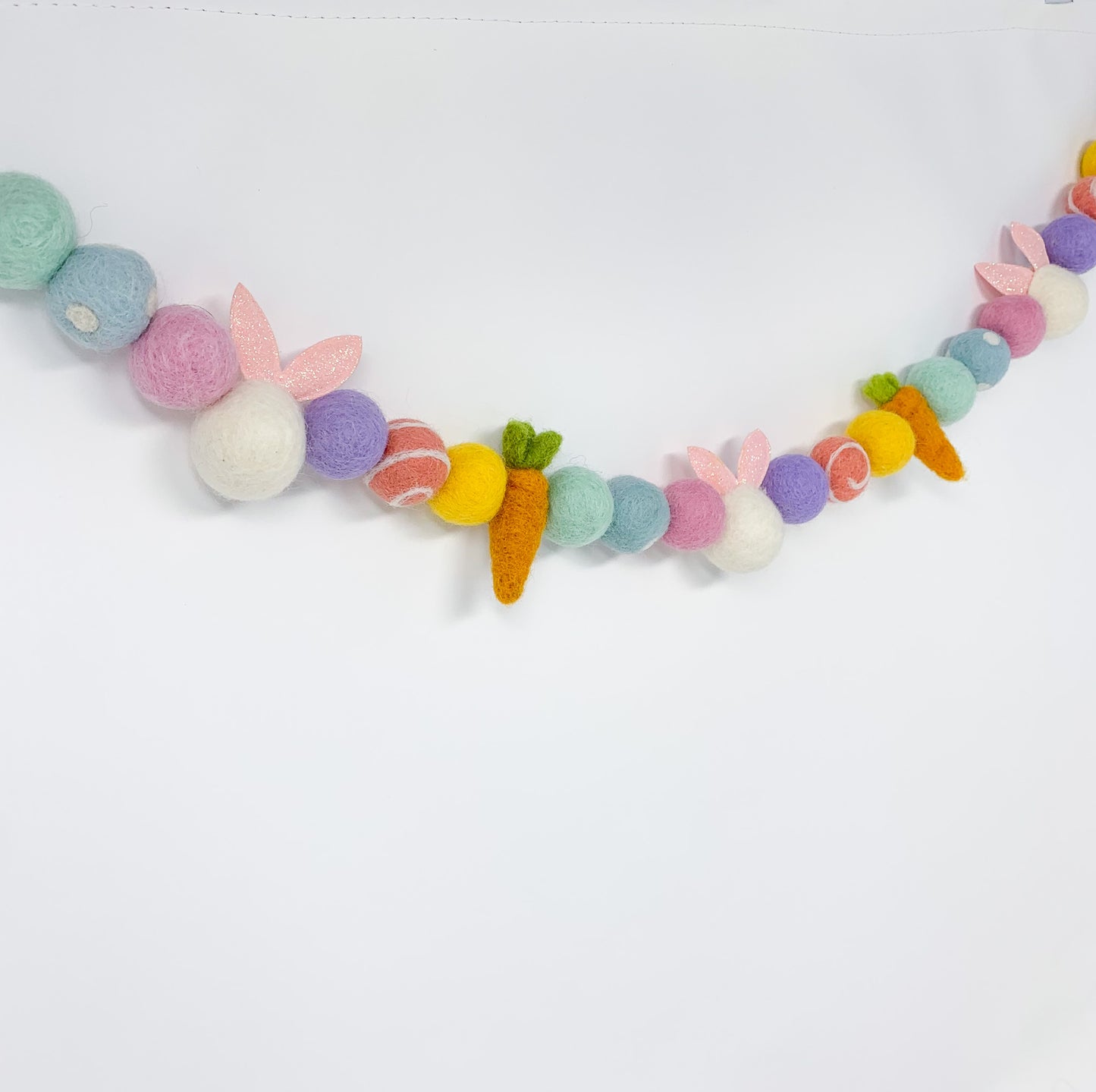 Pastel Bunnies Felt Garland