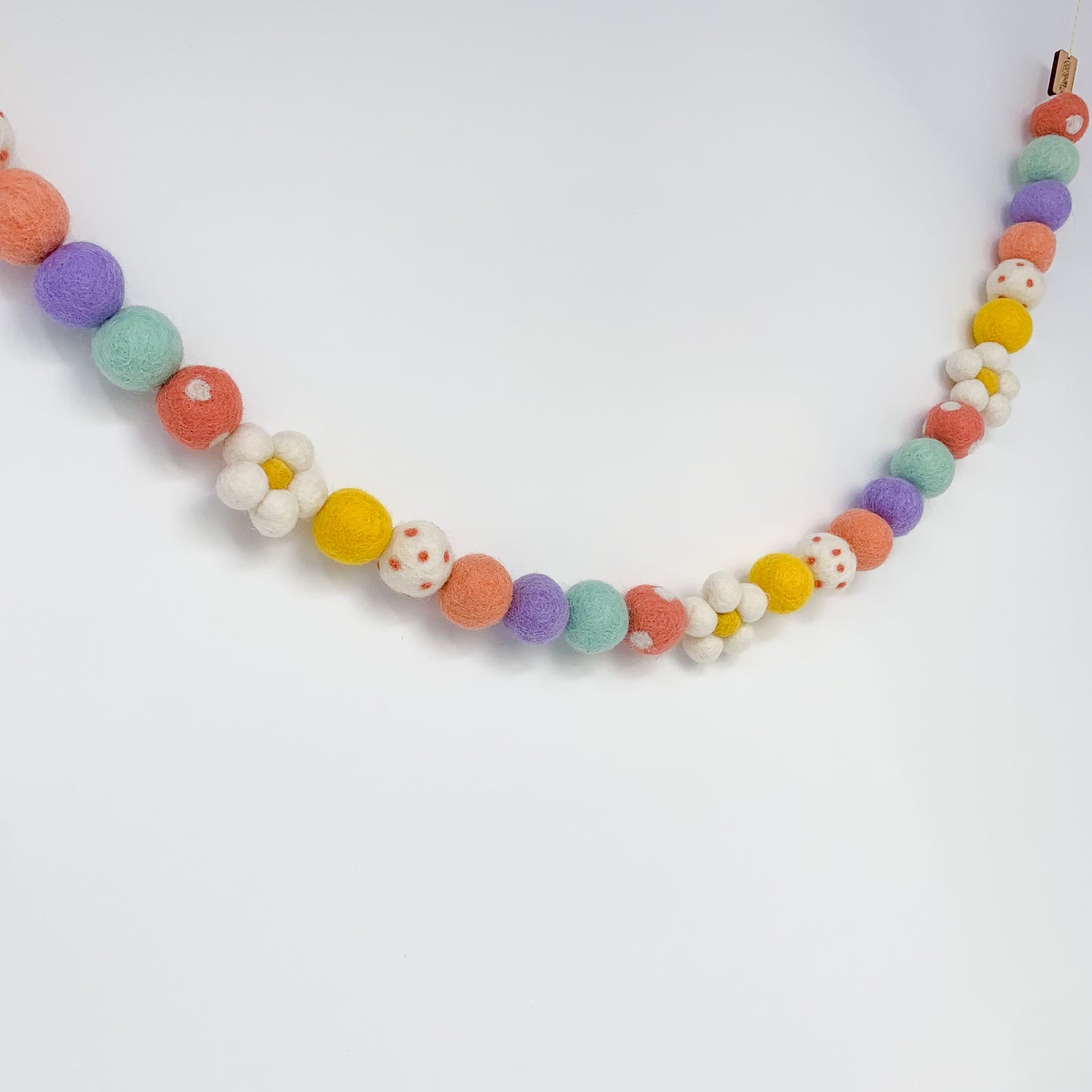 Wild Flowers Felt Garland
