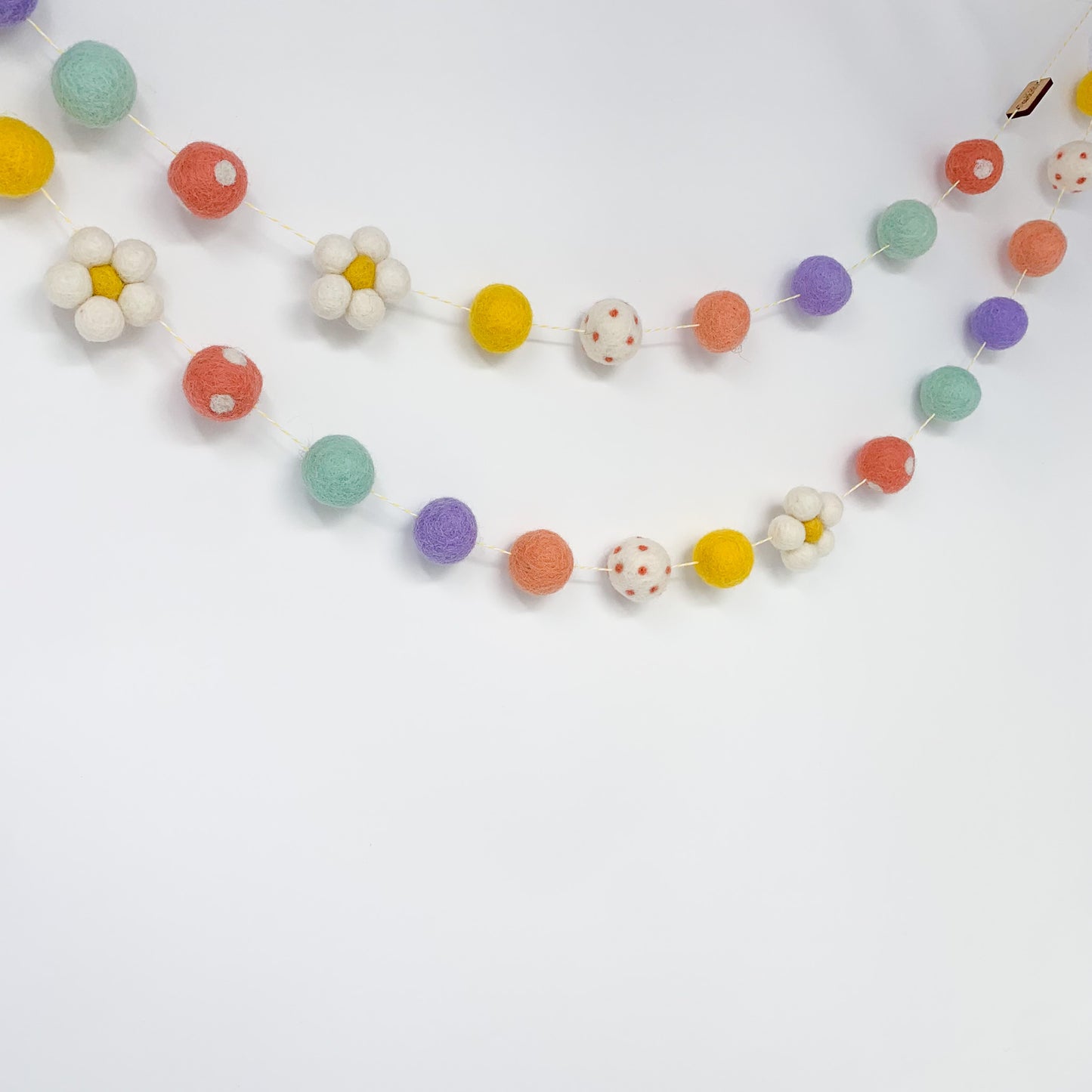 Wild Flowers Felt Garland
