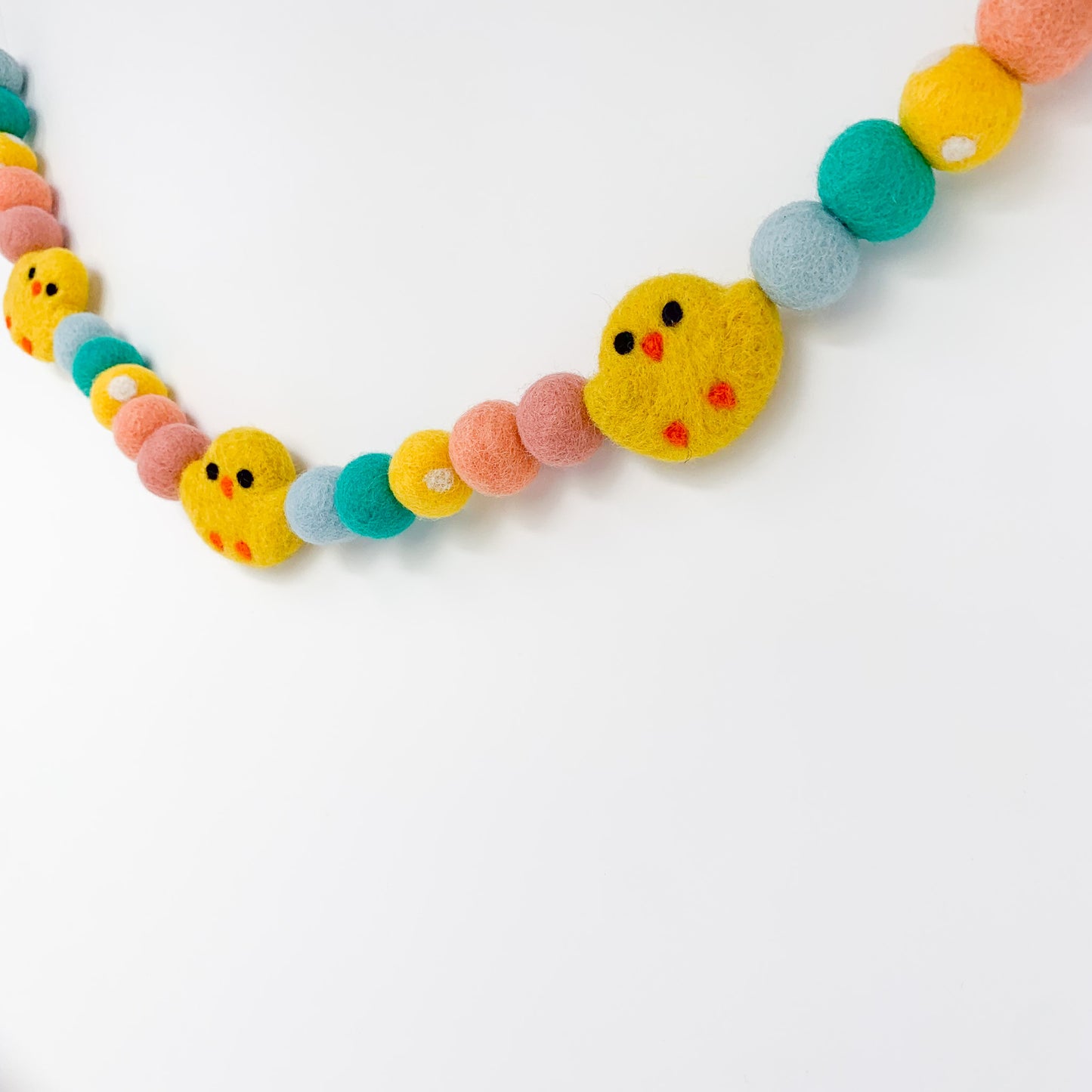 Easter Chicks Felt Garland