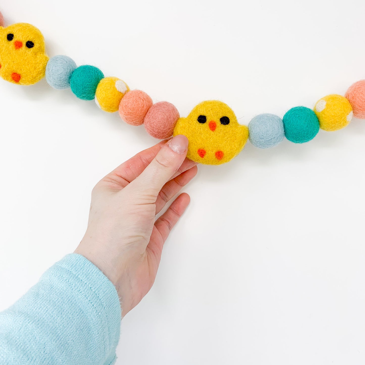 Easter Chicks Felt Garland