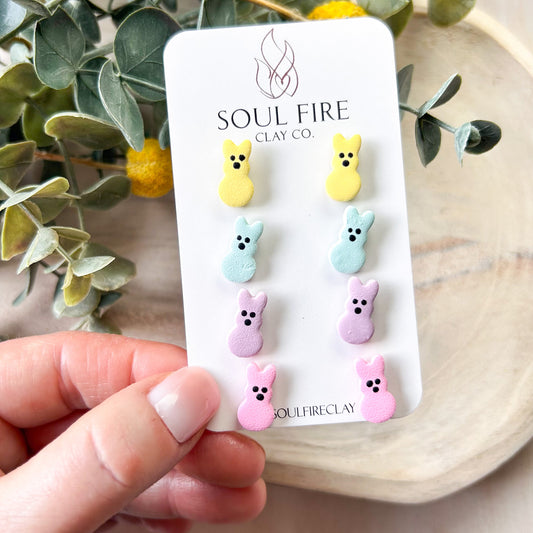 Bunny Peep Stud Pack - Statement Earrings