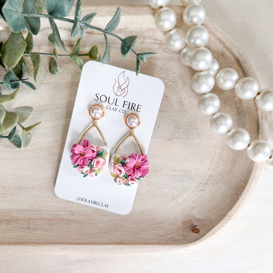 Spring Garden Statement Earrings