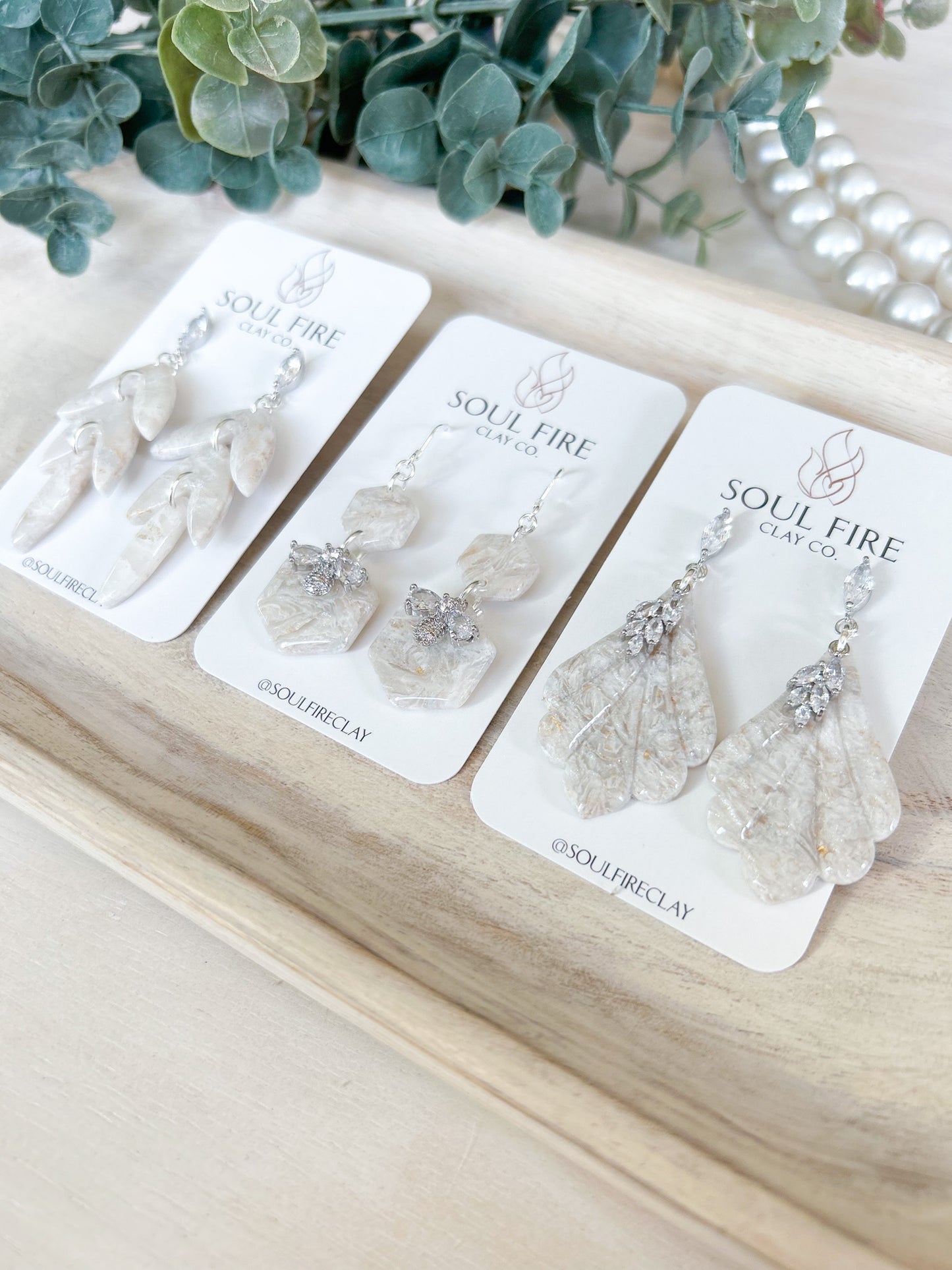 The Bee - Bridgerton Collection - Marbled Statement Earrings