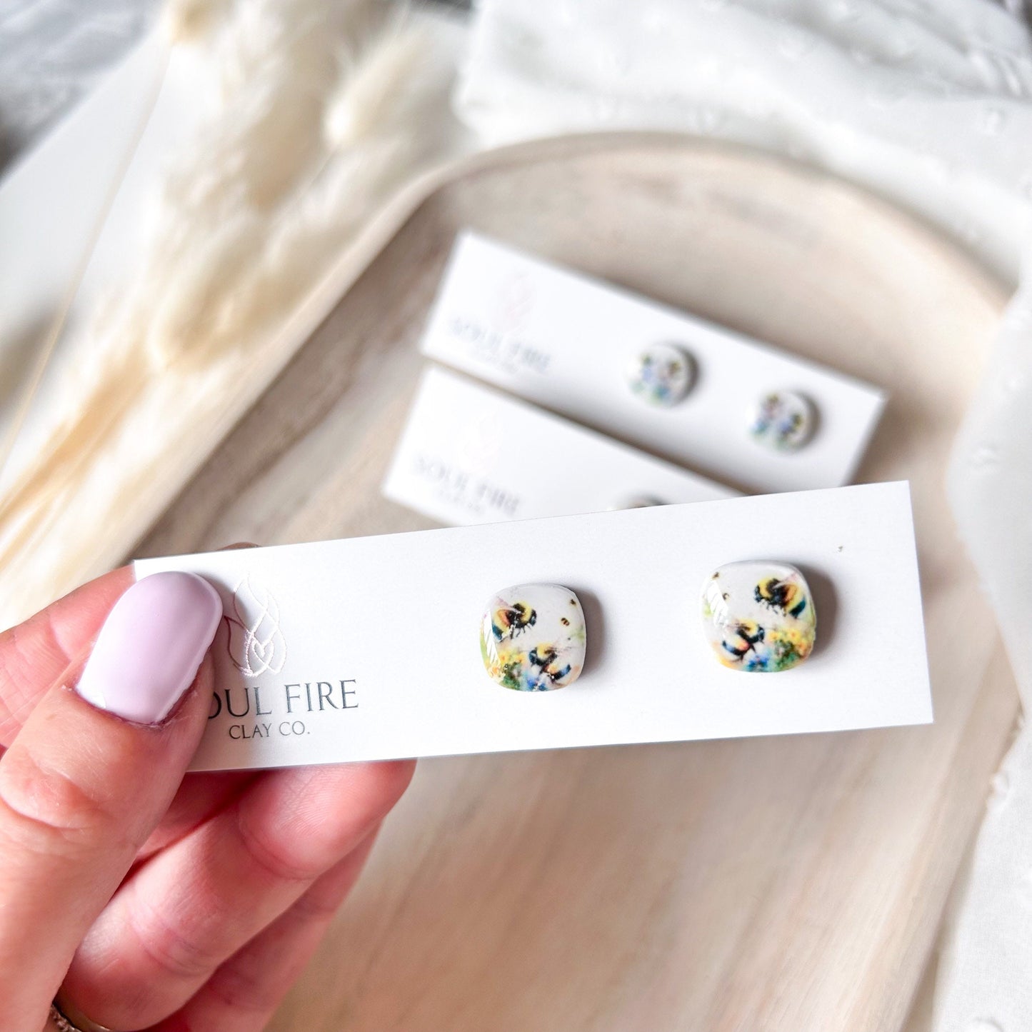 Bee Stud Earrings