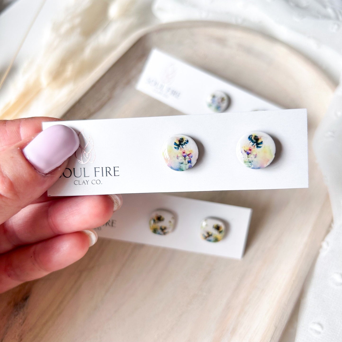 Bee Stud Earrings
