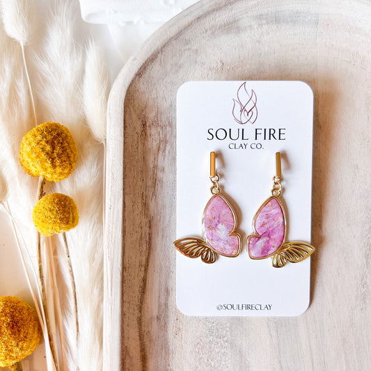Butterfly Statement Earrings